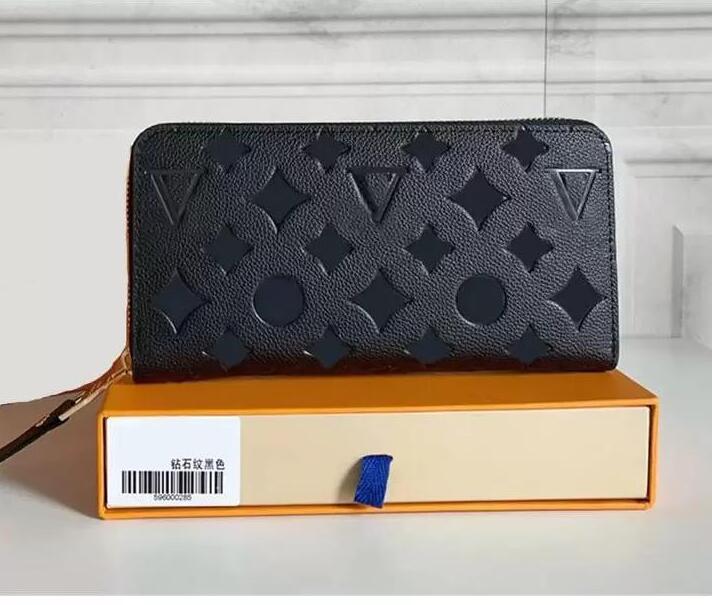

2023 Fashion flowers designer wallets Men Women leather bags High Quality Classic Letters Key coin Purse Plaid card holder 60017, Black checkered