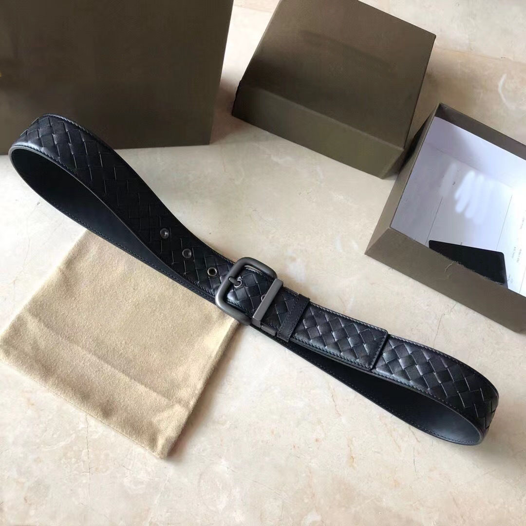 

Belts Designer BOTTEGA GOOYA Fashion High quality cowhide for braid Men Women belt B and V Black multicolour gift A2
