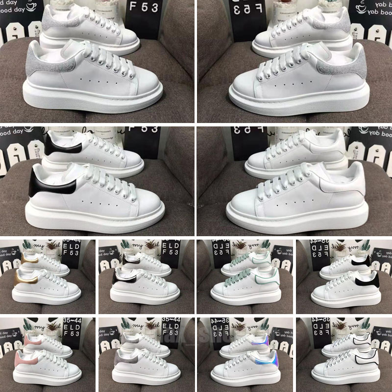 

Casual Shoes Platform Sneake Mens Tainers Outdoor Unisex Designer Mc Quee Luxury Leather Chaussures Men jjjjjjj, Color 21