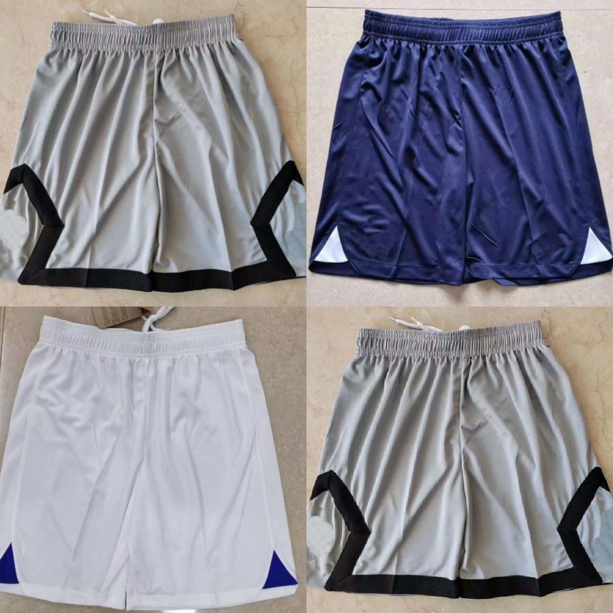 

2022 2023 soccer shorts psgs soccer jerseys blue away third home paris MBAPPE football pants fourth black men maillot HAKIMI SERGIO RAMOS MARQUINHOS short de foot, White