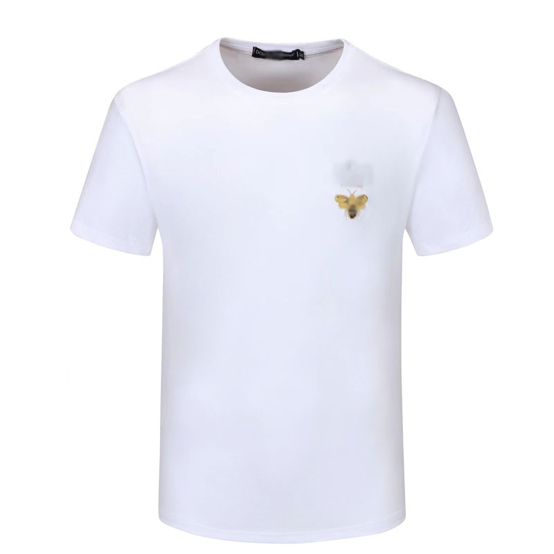 

Summer New Black White Short Sleeve T-Shirt Couple Size S-XXXL