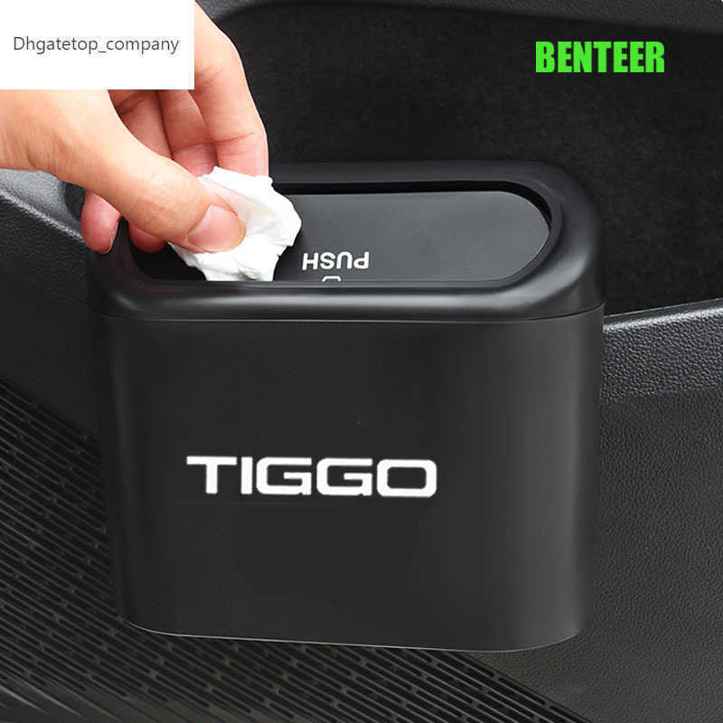 

Plastic Car Storage Box Trash Can For CHERY TIGGO 2 3 4 5 7 8 PRO PLUS ARRIZO 5 Auto Accessories