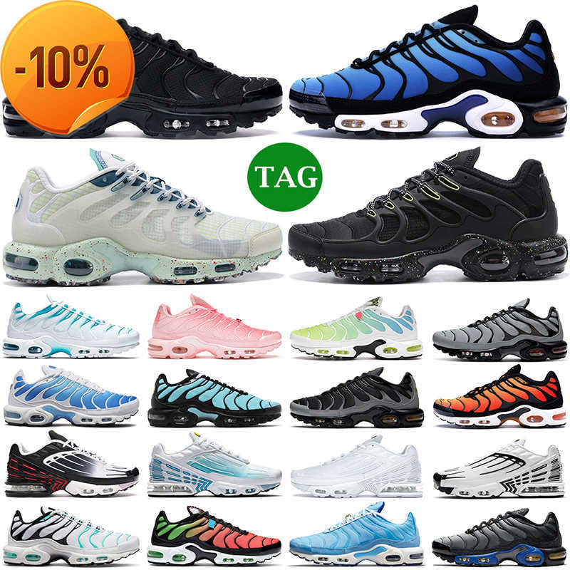 

new 2023 tn 3 Terrascape running shoes for men women trainers Triple Black White Metallic Silver Hyper Blue Sky Atlanta mens outdoor sports sneakers, 27