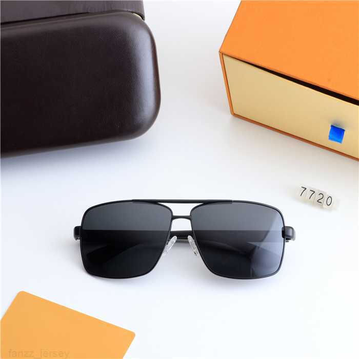 

Top Luxury Sunglasses Brand Designer High Quality Polaroid gradient Square Glasses Fashion Eyewear Classic UV400 Goggle With Gift Boxfor man woman