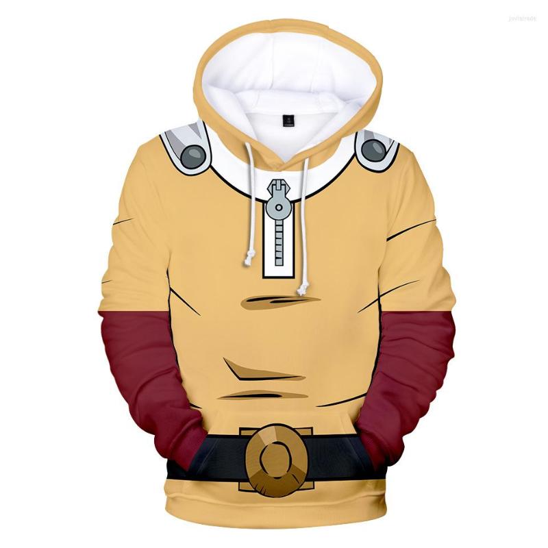 

Men's Hoodies Anime One Punch Man Hoodie Cosplay Costume Hood Men Women Kids Hoddies Pullover Clothes Clothing Long Sleeve