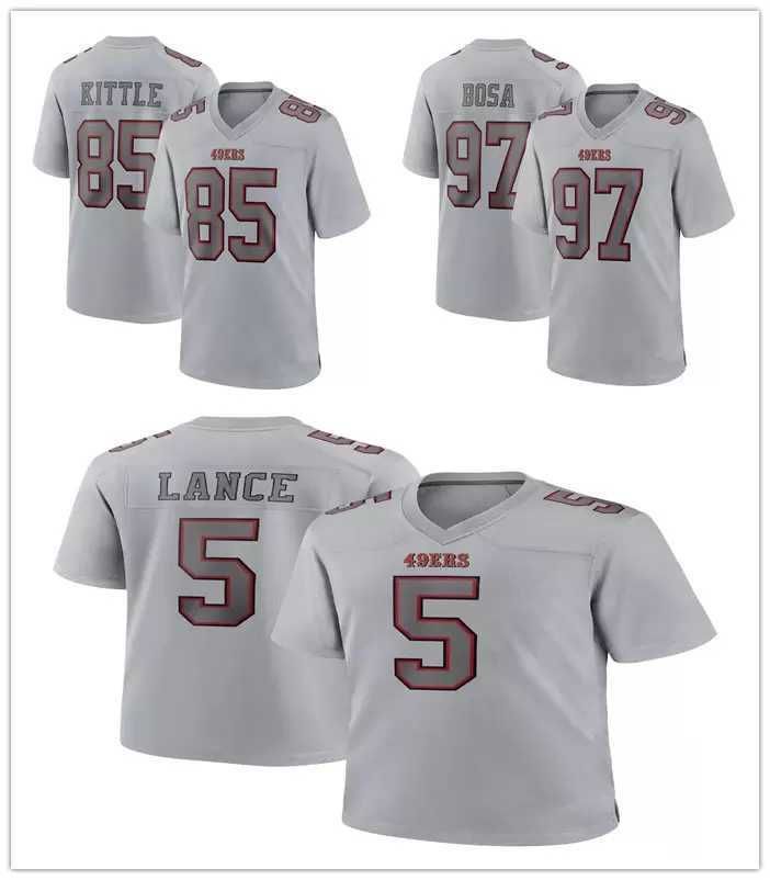 

CUSTOM Untouchable Jersey Nick Bosa Trey Lance George Kittle San''Francisco''49ers''Men''nfl
