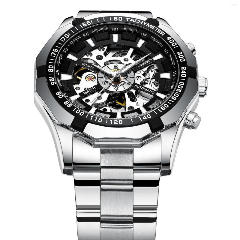 

Wristwatches Men Automatic Mechanical Wristwatch Casual Sport Watches Men's Gift For Man Fashion, 01