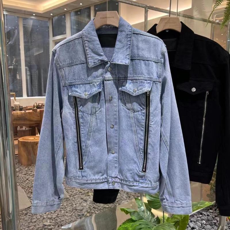 

Men's Jackets Vb1446 Fashion Men's Coats & 2022 Runway Luxury European Design Party Style Clothing, Black