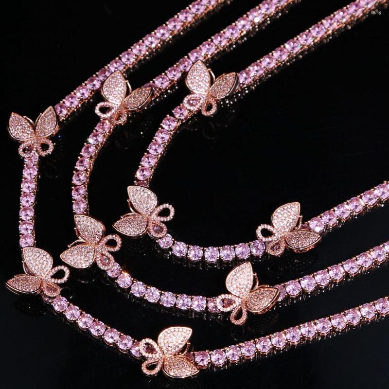 

Choker Chic Gold Silver Color Butterfly Pendant Necklace Female Shiny Crystal Clavicle Chain Fashion Boho Animal Jewelry Party Gift