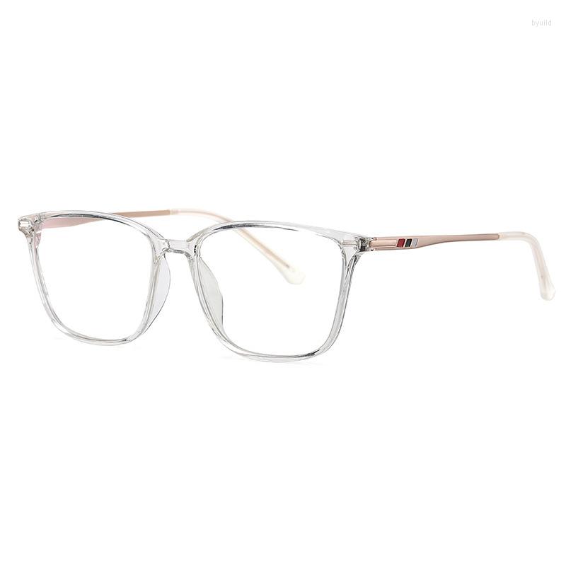 

Sunglasses Frames 2022 Versatile Simple Anti Blue Light Glasses Literary Fashion Women's Full Frame Metal Sexy Flat