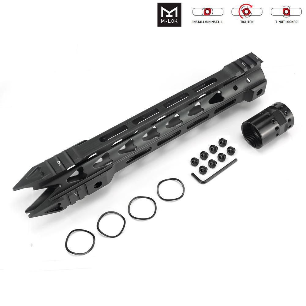 

Scopes Scopes Alu 12 Inch L Super Slim Ar15 Mlok Handguard Fittings Nut Quad Rail Float Picatinny Scope Mount Drop Delivery 2022 Tac Dhtq5, Black