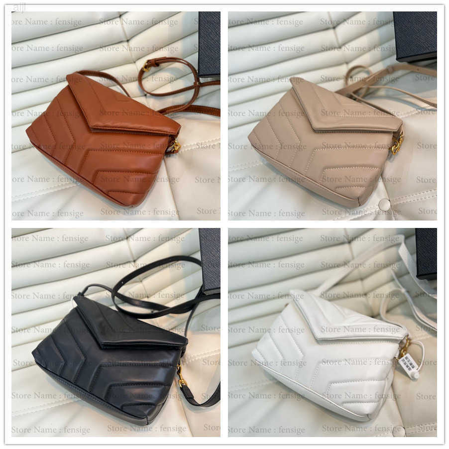 

Designer Luxury YYSL Bags For Womens Handbags Crossbody Purses YSLitys large Capacity Versatile The Tote Bag Loulou Multicolour Fashion Leather Wallet V58N, No bag