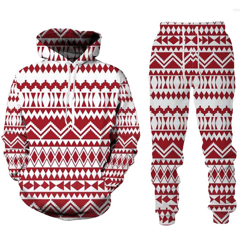 

Men's Tracksuits Christmas Theme 3D Printed Men's Tracksuit Hoodie Pants Set Oversize Street Style Pullover/Trousers/Suits Couple, One piece hoodie-a