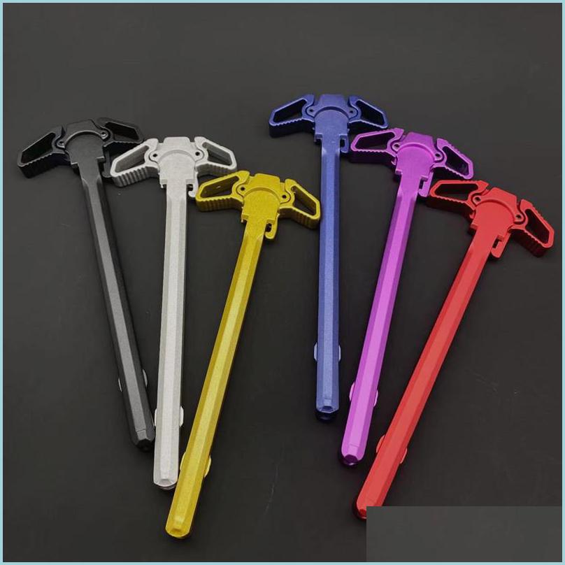 

Tactical Accessories Airsoft Hunting Accessories Metal Butterfly Remium Ambidextrous Mticolor Ar Handle 223 For Ar15 M4 Drop Deliver Dhcur