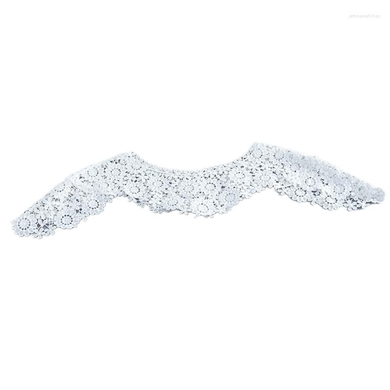 

Scarves Sweet Crochet Flower Collar Lace Sewing Applique Neckline DIY Wedding Decor