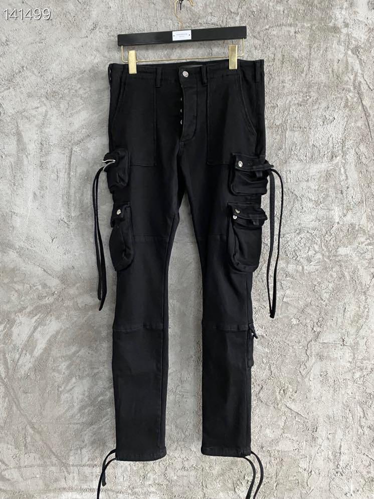 

Men's Pants Xc582 Fashion Men's 2022 Runway Luxury European Design Party Style Clothing, Black