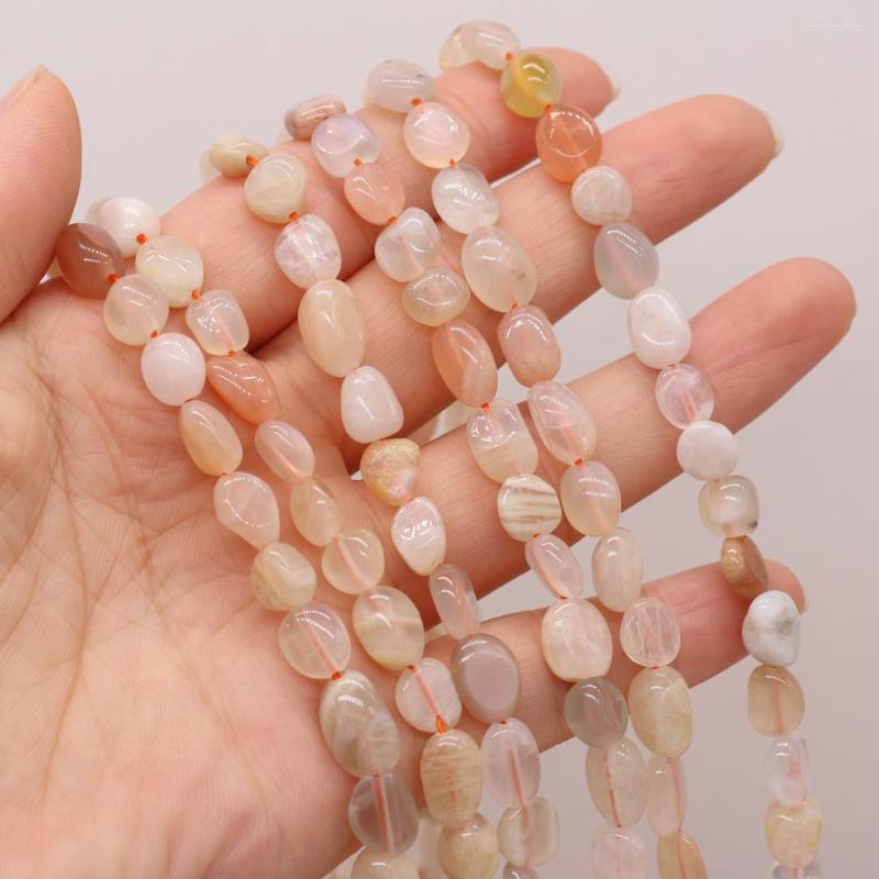 

Beads 6-8mm Natural Color Moonstone Beaded Irregular Shape For Jewelry Making DIY Necklace Bracelet Accessries