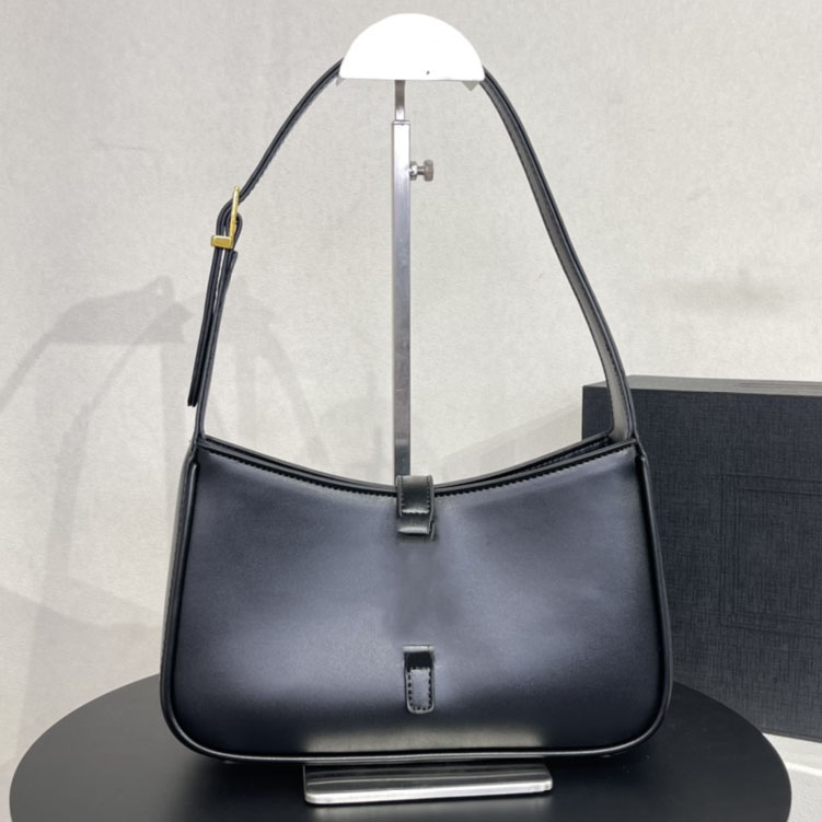 

Designer Underarm Bag high quality classic leather bag Ladies shoulder bag Baguette multi-color fashion wholesale, Black crocodile