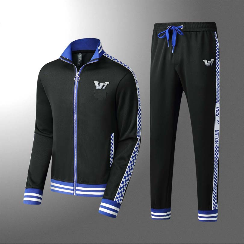 

2022 Men Designer Tracksuits Fashion Two Pieces Set Casual Jacket Pants Clothing Suit Sport Style Loose Sportwear -XLLL 25, Customize