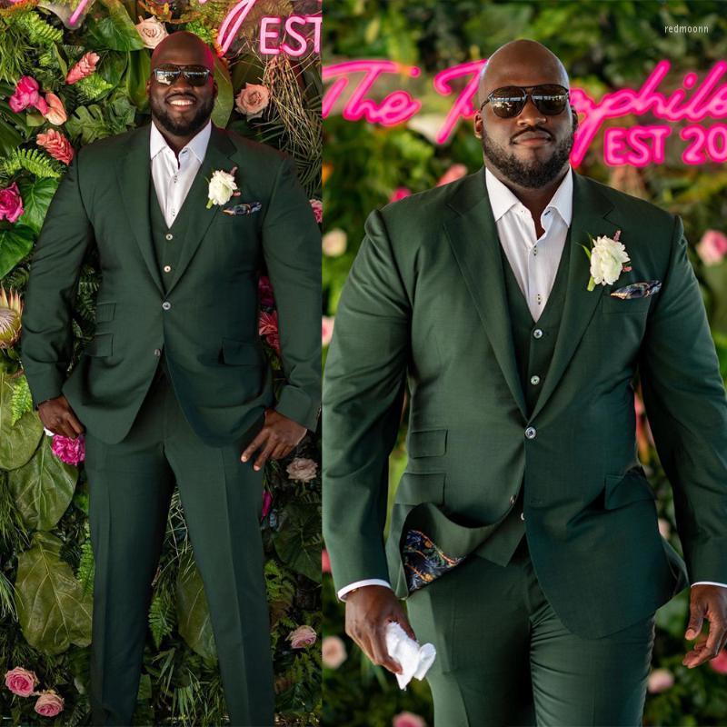 

Men's Suits Men's & Blazers Smart Men Tuxedos Green Notched Lapel Wedding Dress Single Breasted Custom Made Blazer 3 Pieces Set Party, White