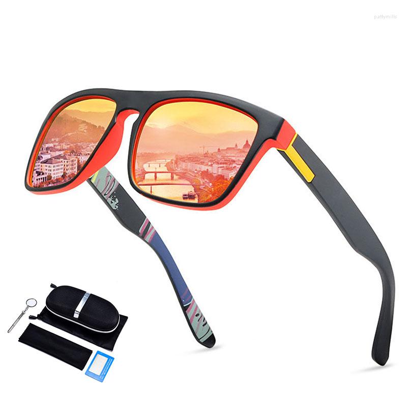 

Sunglasses Classic Fashion Square Polarized Men's Mirror Driving Male Sun Glasses Shades Brand Design Vintage Eyewear UV400