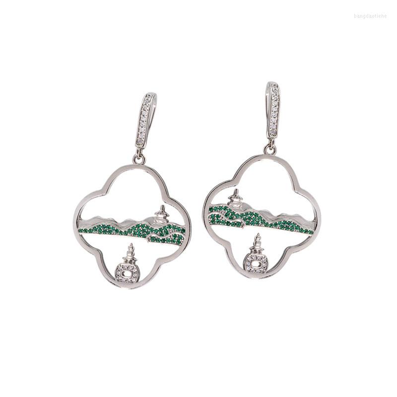 

Chains Shanhe Earrings Simple Female Small Personality High Sense Temperament Fashion