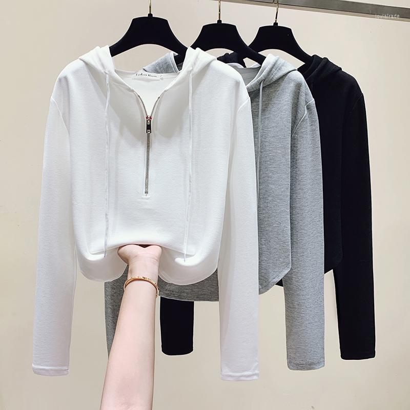 

Women' Hoodies Fashion House Collaosed Fleece Female In The Spring And Autumn Period Thin Hooded Small Coat Of Cultivate One' Mora, Black