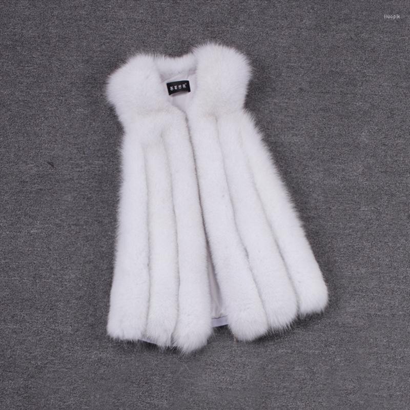 

Women's Fur Autumn And Winter Foreign Trade Imitation Vest Jacket