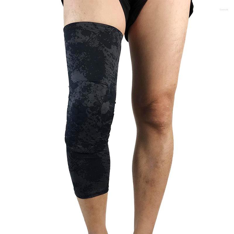 

Knee Pads 1PCS Basketball Guard Protective Kneepad Comfortable Sports Safety Calf Leg, Blue