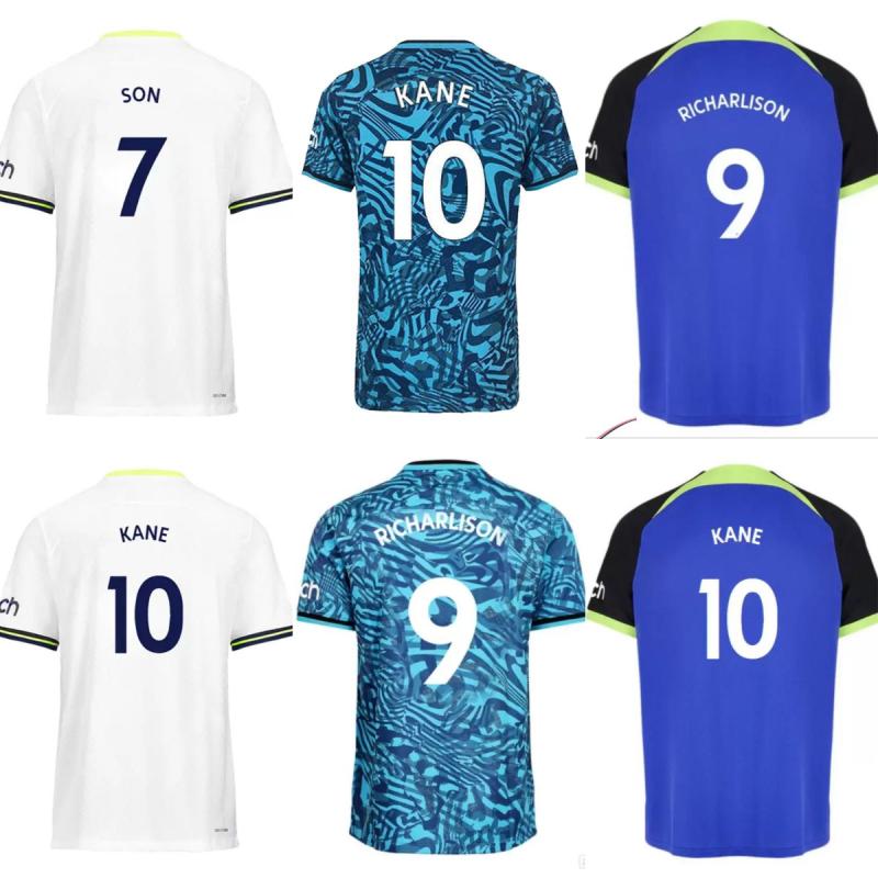 

2022 KANE SON RICHARLISON KULUSEVSKI Soccer Jersey 2023 HOJBJERG SPENCE PERISIC DIER LUCAS ROMERO 22 23 MAN Football kid kit shirt Fans Player Version TOtTENham S-XXL, Home kids