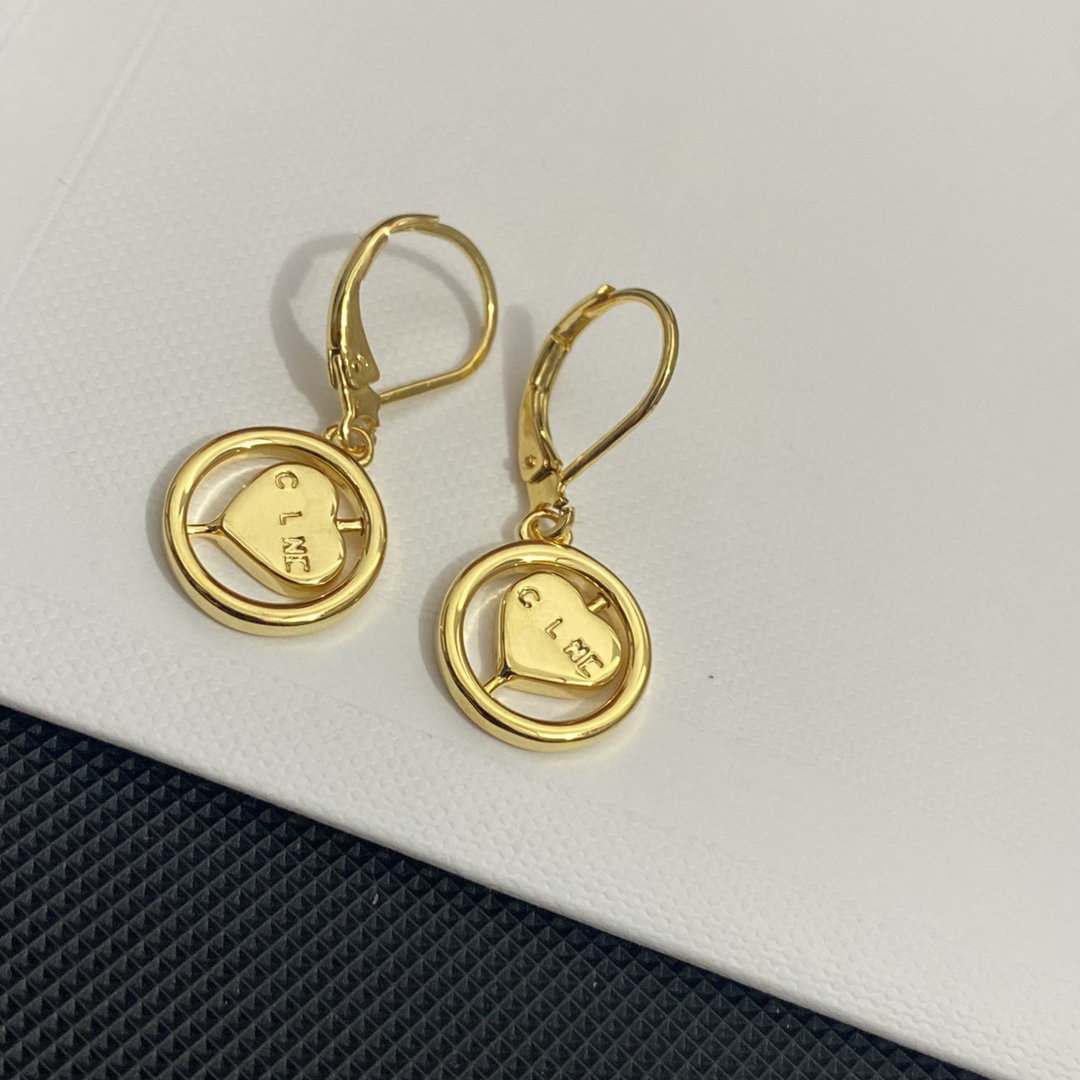 

Charm Exquisite Jewelry Earrings Selected Luxury Earrings Gifts Designed for Women Young People Love Popular Brands Birthday Size 1.2x3.2cm Real Gold Never Fade