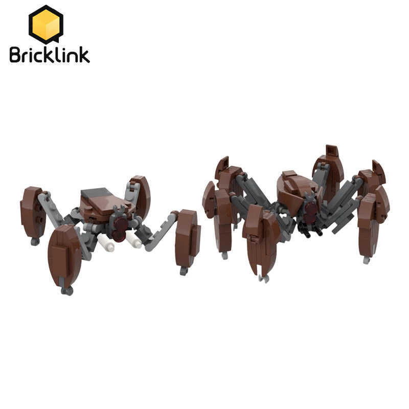 

Blocks Bricklink Space Wars Robot Weapon Crab Droid LM-432 Clone Wars Battle Droids MOC-63247 Building Blocks Toys For Children Gift T221101