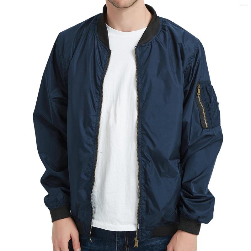 

Men' Jackets Fortress Clothing For Men Mens Autumn Fashion Casual Leisure Square Thin Pocket Jacket Blouse Coat Outdoor Work, Black