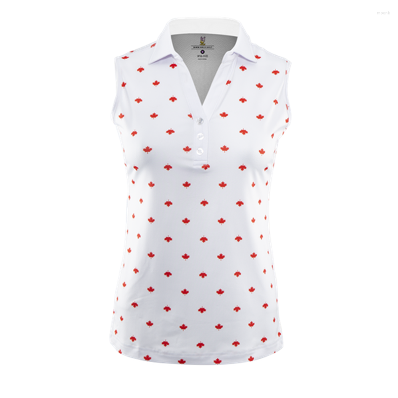 

Racing Sets Women Golf Polo Shirts Sleeveless Athletic Tank Top Quick Dry Badminton Wear Tenis Feminino Tshirts Sports Clothes Shirt