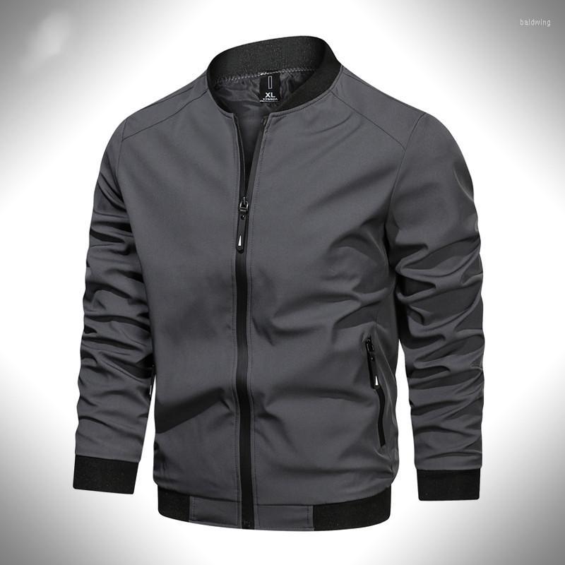 

Men' Jackets Fleece Mens Bomber Winter Casual Slim Pilot Jacket Men Thick Warm Male Windproof Outwear Solid Zipper Baseball Coats, Nmg9817grey