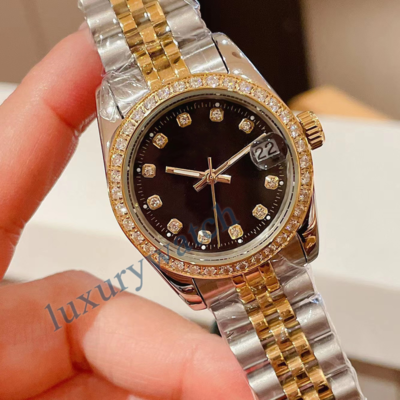 

womens watch mans watch diamond watches moissanite automatic montre luxe watchs Rose Gold size 36MM sapphire glass waterproof designer designer watch Orologio.