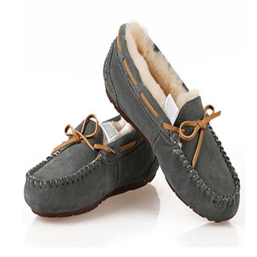 

Top sell New Classic design Australia US GS low winter Warm shoes boots Real leather Bowknot women's snow leisure boots, With logo choose like color photo