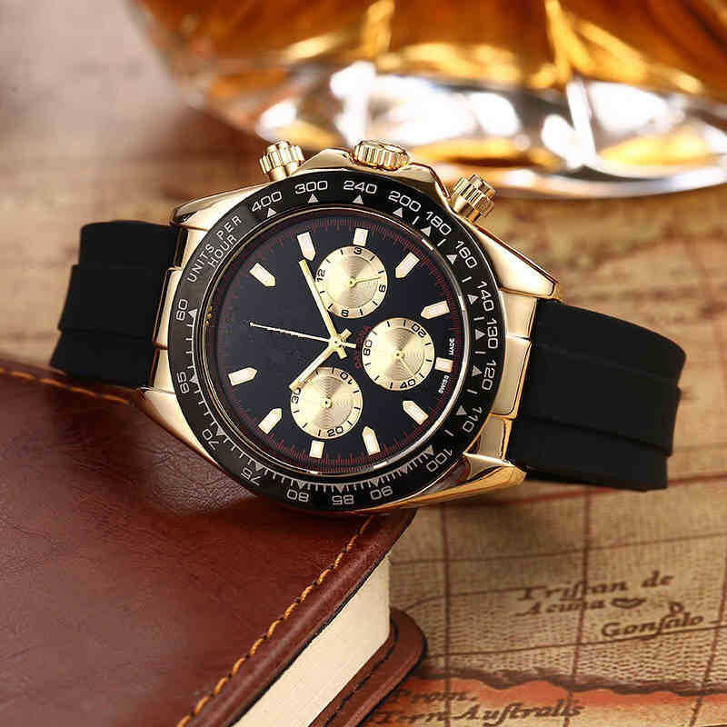 

designer style Luxury watches wristwatch hot burst six needle small work fashion leisure men's watch, 18