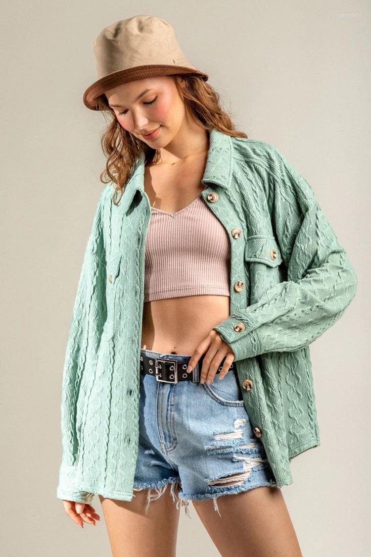 

Women' Knits CRLAYDK 2022 Winter Women' Cardigan Sweaters Oversized Open Front Chunky Twist Knit Outwear Pocketed Shawl Collared Cloak, Pink
