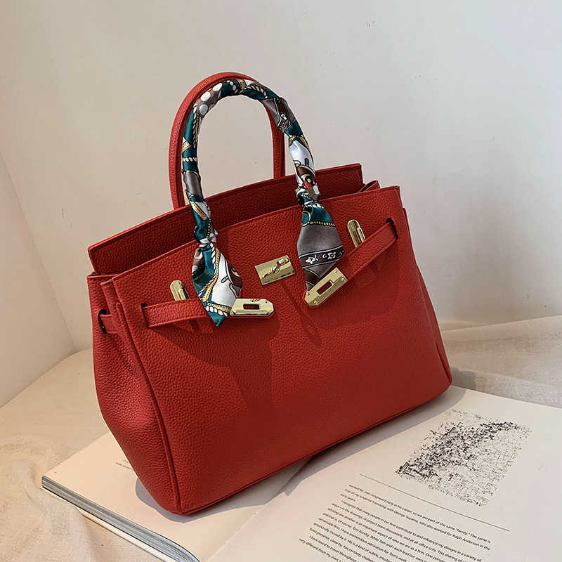 

Shoulder Birkins Designer bag Herme Handbags Red Female 2022 New Hand High Capacity Wedding Senior Bride Crossbody, Black