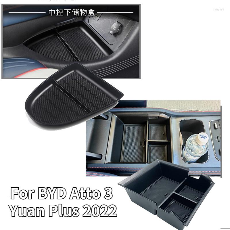 

Car Organizer Central Armrest Box Console Tray Storage For BYD Atto 3 Yuan Plus 2022 Container Accessories