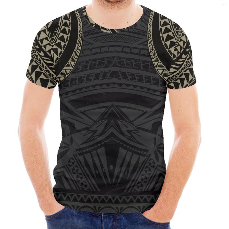 

Men's T Shirts Black Tattoo Design Print Polynesian Samoan Style Fashion Casual Short Sleeve Men's Slim T-Shirt Spring/Summer Season, Ysfh1309z74-3.jpg