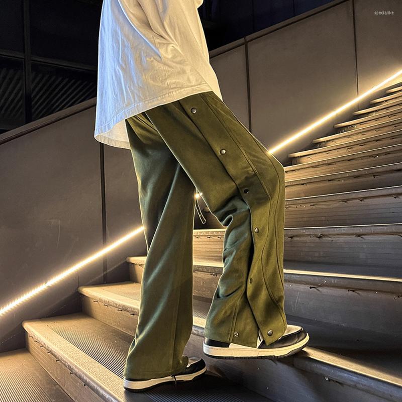 

Men's Pants Straight Jeans Men Fashion Loose Denim Trousers Neutral Jean Streetwear Casual Summer Pure Wide Man Women Hip Hop, Black