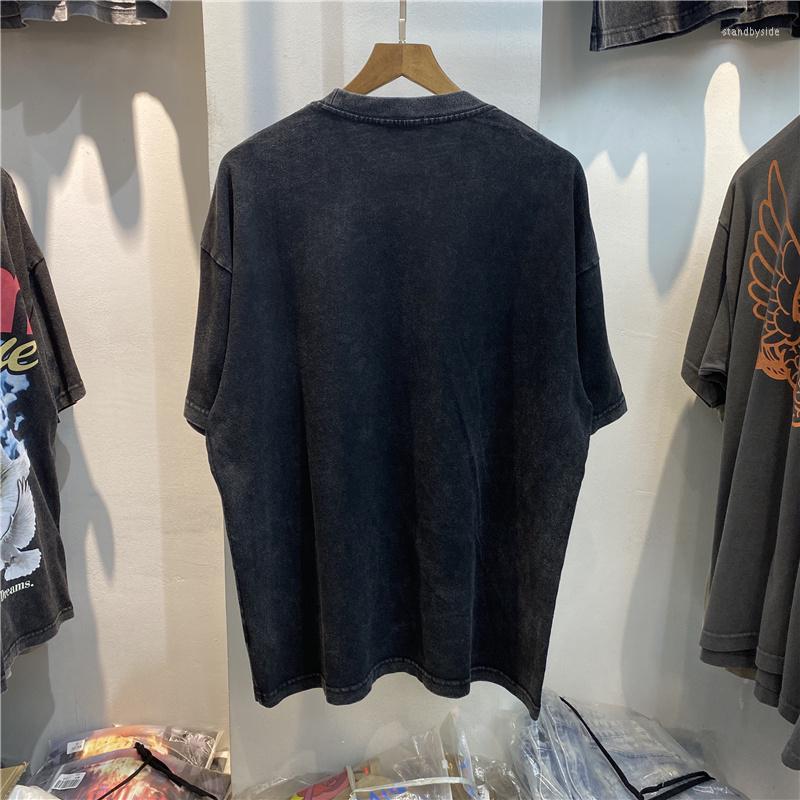 

Men's T Shirts Rodman Top Quality Fashion Nice Washed Heavy Fabric Streetwear Women Oversized Shirt Men Clothing