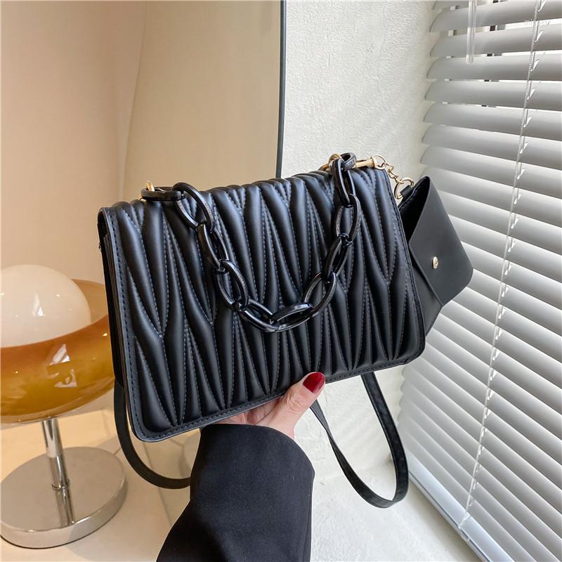 

Evening Bags Women's Retro Embroidery Thread Fashion Pouch Simple Chain Shoulder Messenger, Black