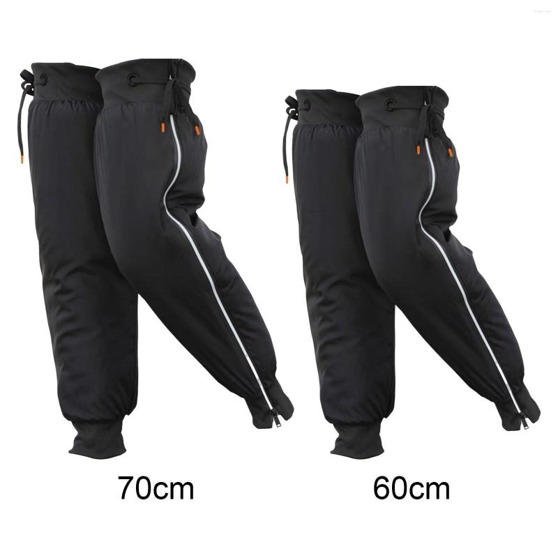 

Knee Pads Motorcycle Warm Zipper Wrap Thermal Leggings Covers For MTB Riding Winter Ski Men And Women, Picture shown