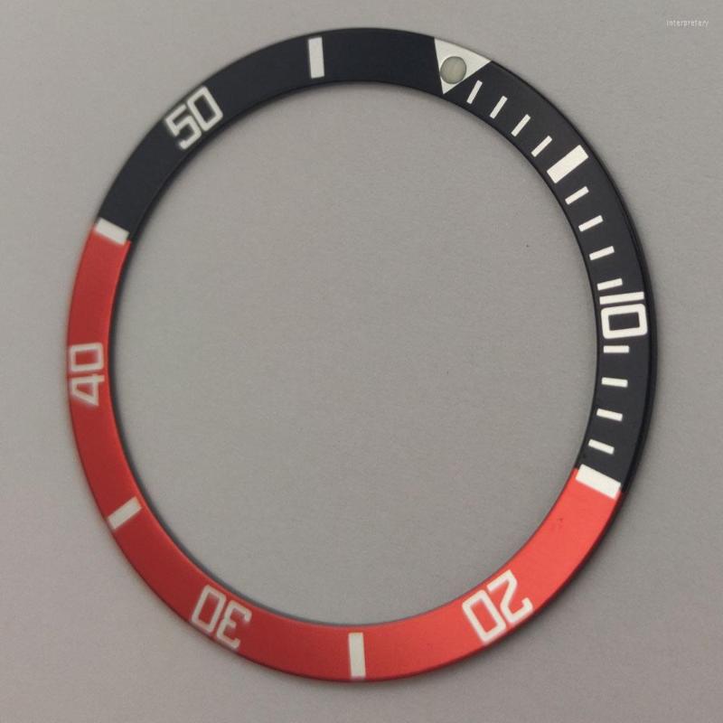 

Watch Repair Kits Accessories Parts Flat 38mm 31.5mm Fit SKX007 SKX009 Alloy Aluminum Bezel Insert Ring Case Replacement