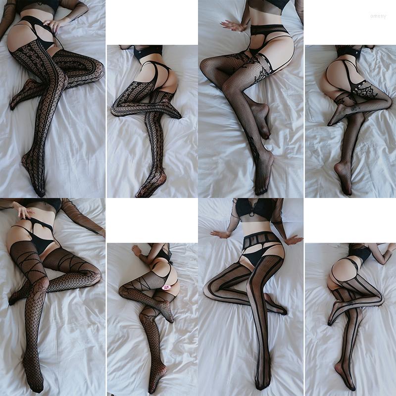 

Women Socks European And American Sexy Lingerie Women's Stockings Free To Take Off The Suspenders Jacquard Pants Leggings, 14