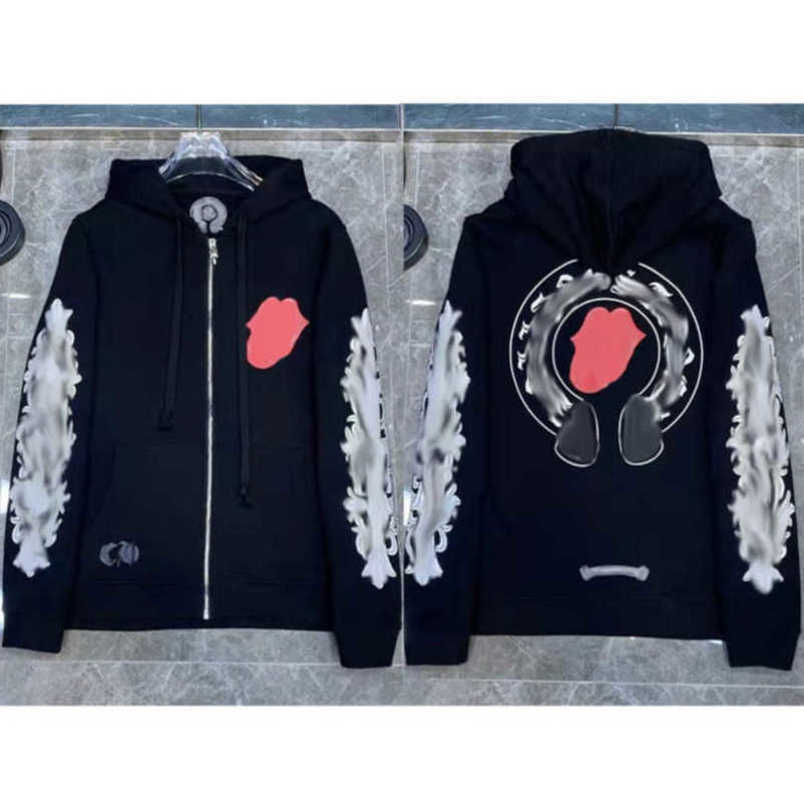 

Luxury Classic Mens Sweatshirts Fashion Designer Women Jackets Hoodies Zipper Hooded Sweater Cross Pullover Sanskrit Hoodie Casual Tops Coat Sweatshirt 6pm6, 20