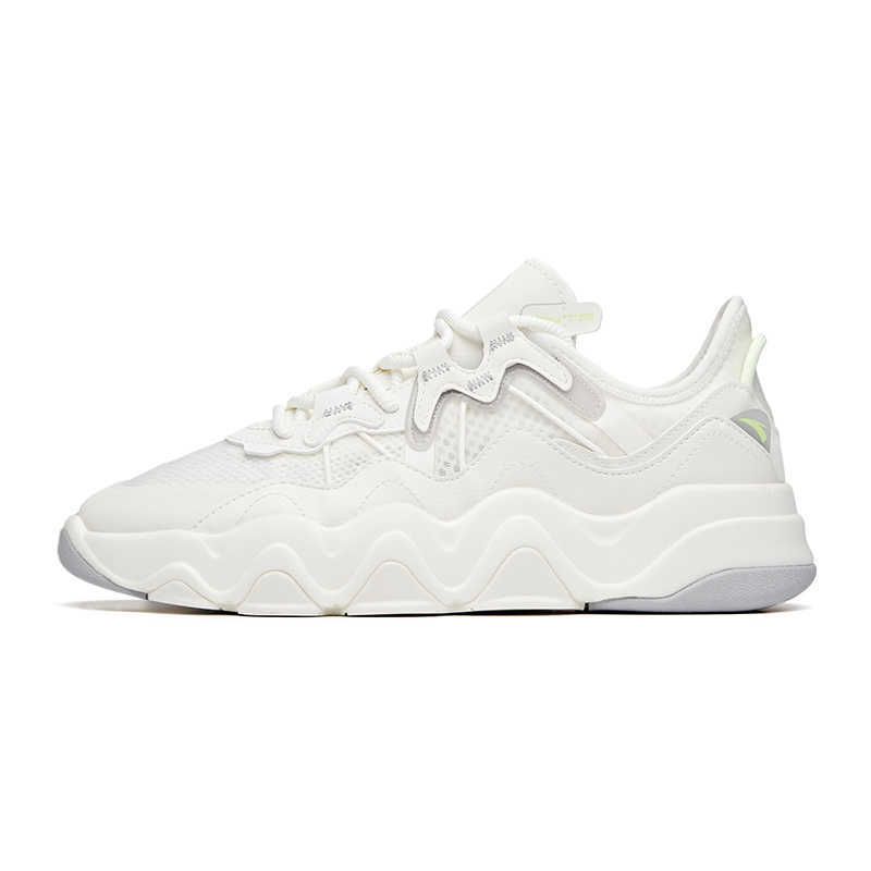 

Anta Dynamic Wave Retro Classic Culture Shoes Klay Thompson 112128081, White-white
